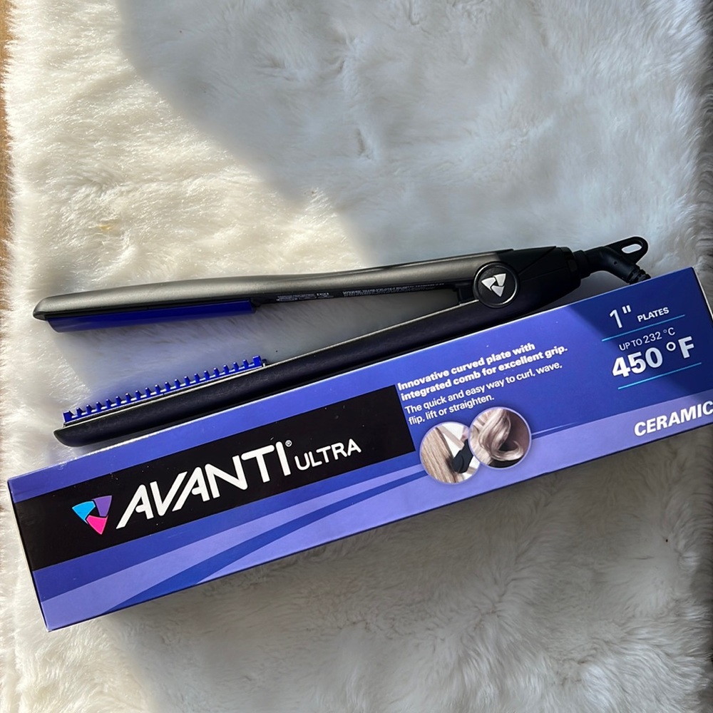 Avanti Ultra Ceramic Professional Flat Iron & Curler